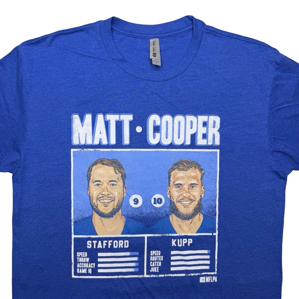 LA Rams Kupp and Stafford shirt‎